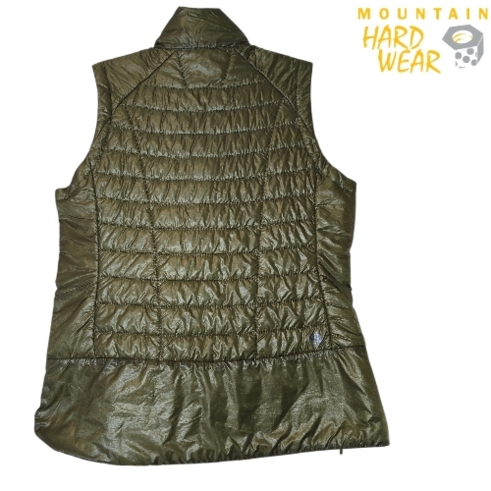 MOUNTAIN HARDWEAR Ghost Shadow Vest. Women's Large Green - Picture 2 of 10